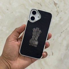 🇮🇳NEW Satymev Jayte Edition Leather Look Cover for iPhone🇮🇳