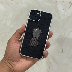 🇮🇳NEW Satymev Jayte Edition Leather Look Cover for iPhone🇮🇳