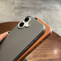 Leather Look TPU Cover for iPhones