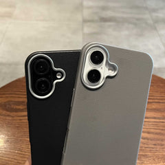 Leather Look TPU Cover for iPhones