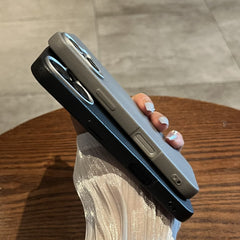 Leather Look TPU Cover for iPhones